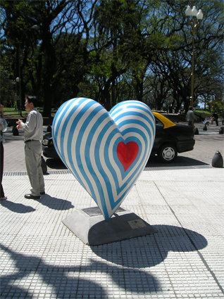 Corazón - Fundación Favaloro 2006 - Plaza San Martín