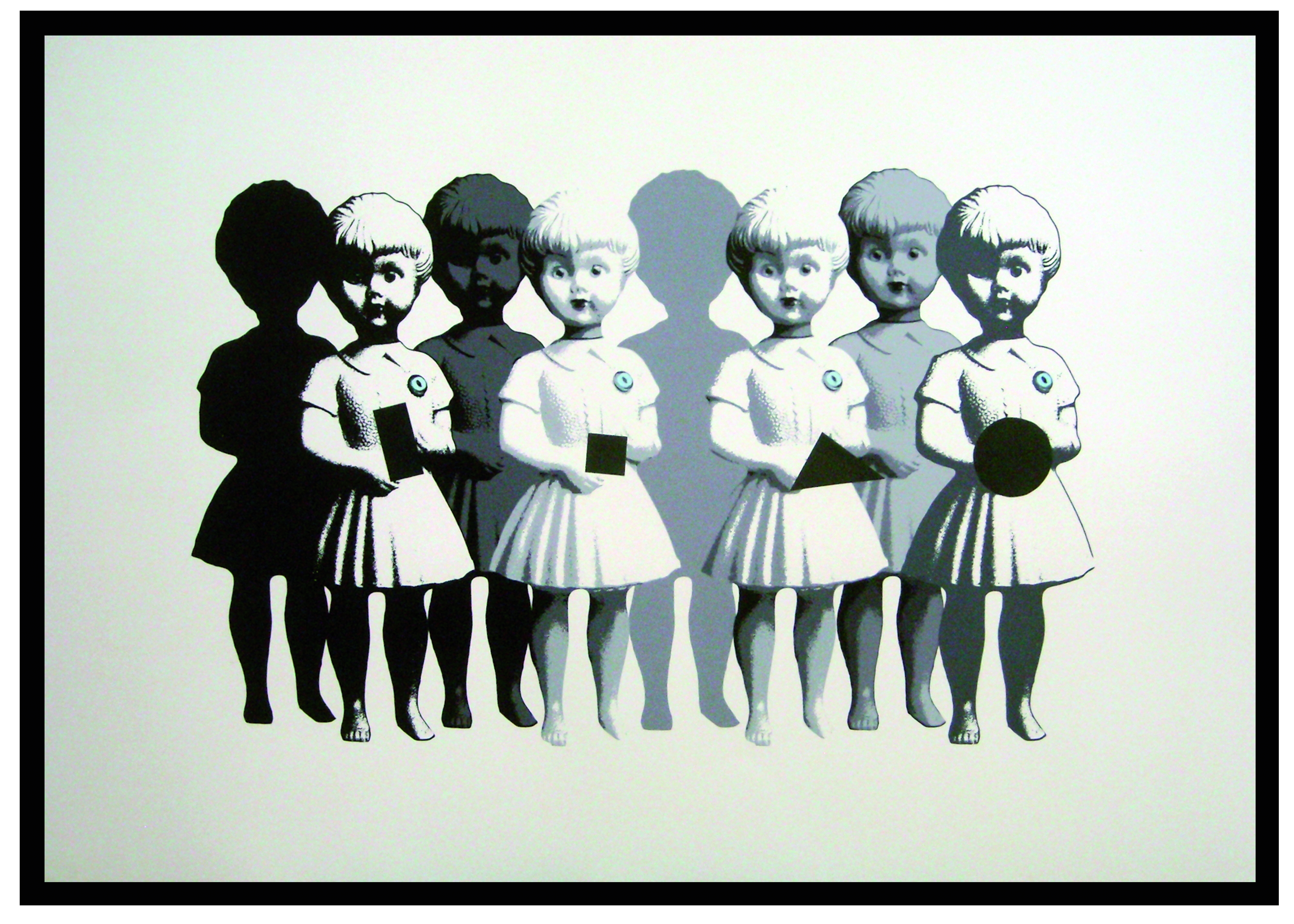 Niñas Argentinas,  50 cm x 70 cm, 2010