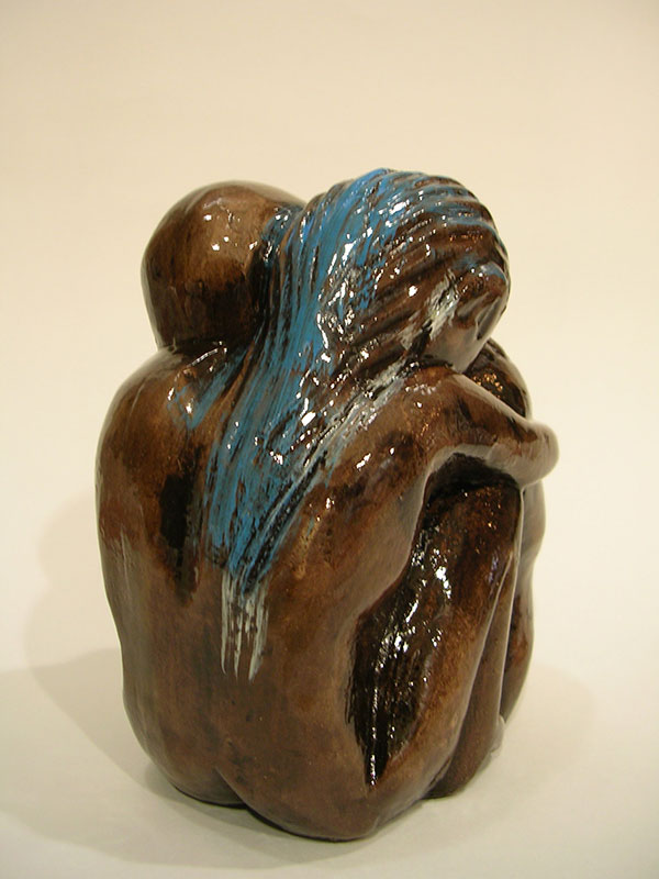 Pareja, 13 cm x 10 cm x 7 cm, 2005