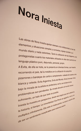 Homenaje a Evita / Museo de las Mujeres- Córdoba, 2011