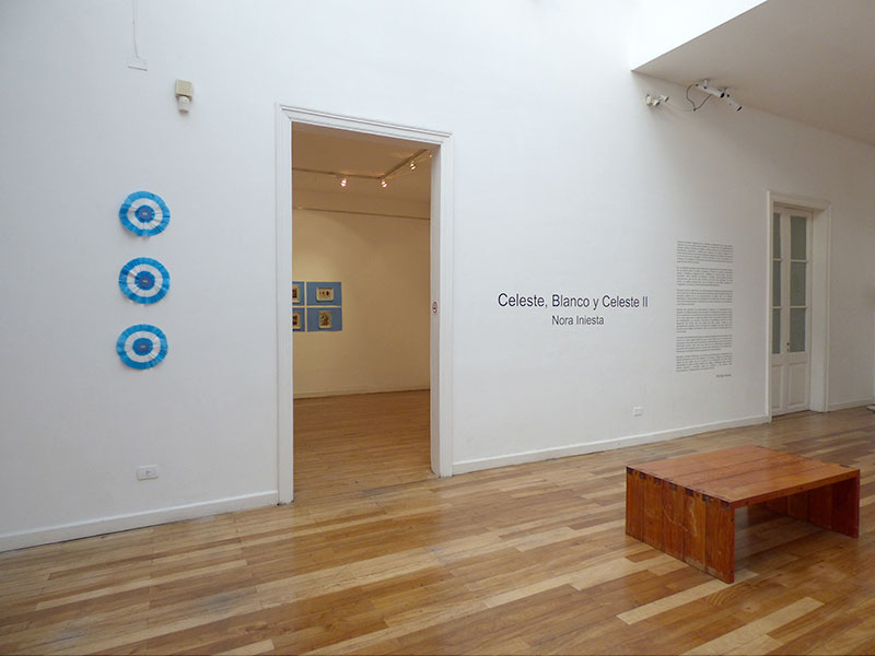 CELESTE, BLANCO Y CELESTE II, Museo de Arte Contemporáneo de Salta, Salta, 2015.