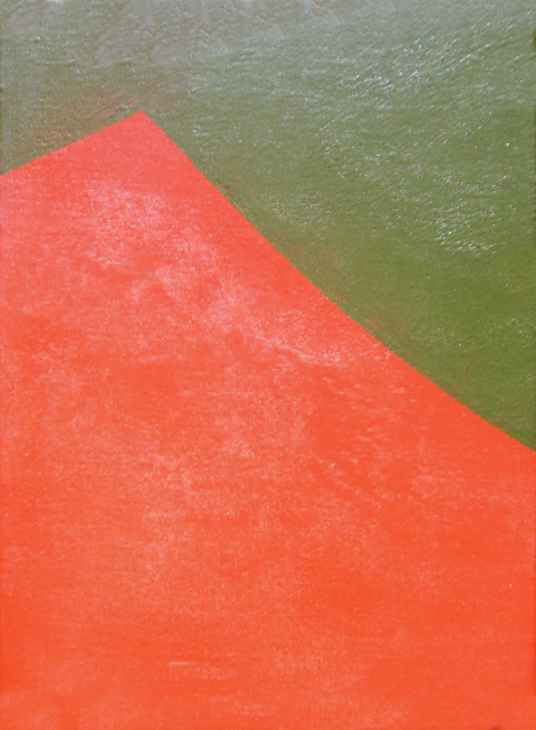 Paisajes, acrílico sobre tela,18 cm x 24 cm,1984